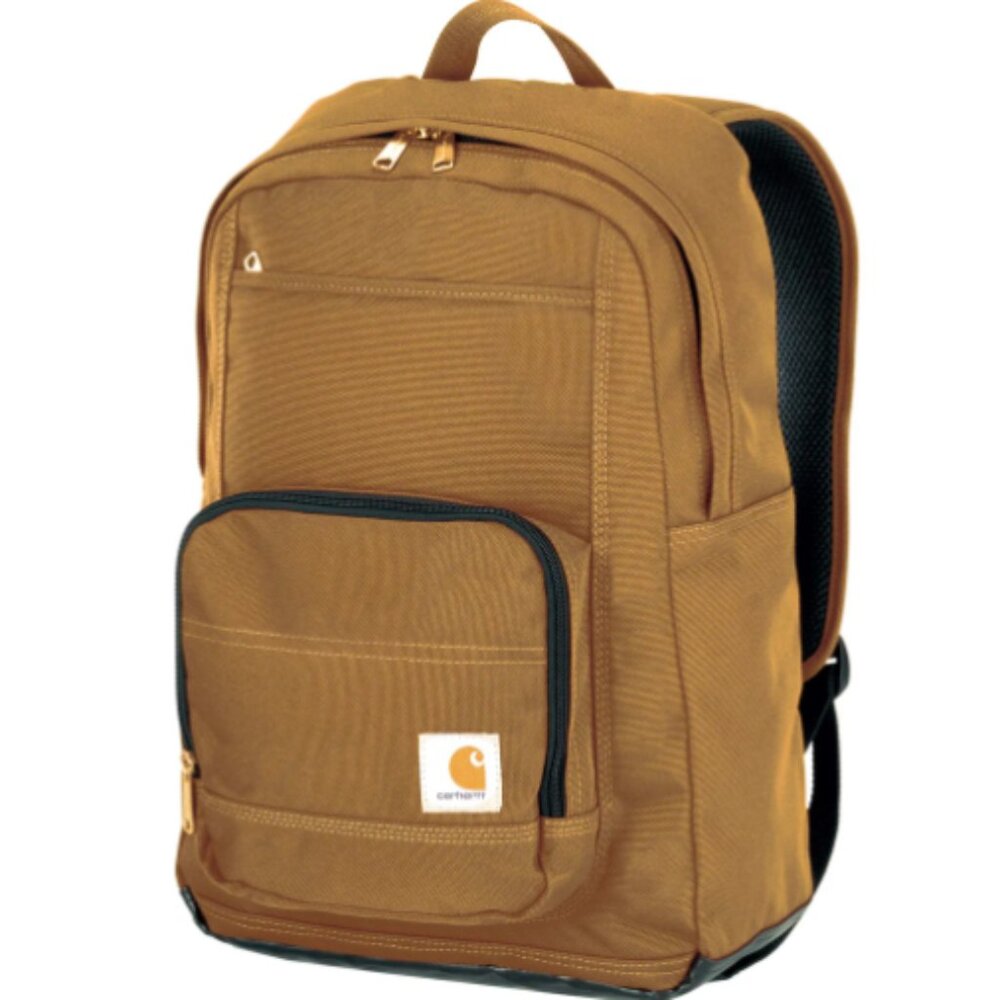 Carhartt Legacy Classic Work Backpack with Padded Laptop Sleeve, Carhartt Brown